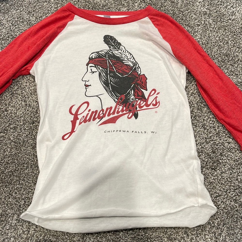 Women’s size S Leinenkugal’s beer 3/4 length shirt